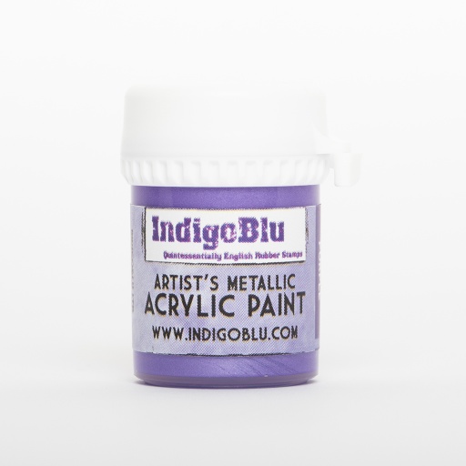 Artists Metallic Acrylic Paint - Royal Purple (20ml)